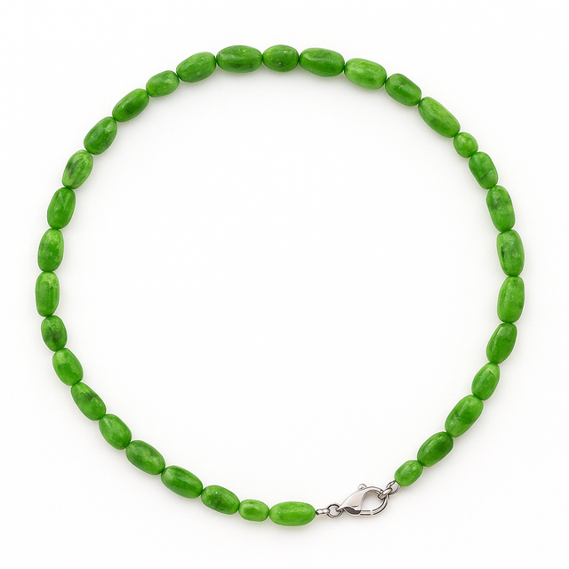 Collier en Diopside du Brésil