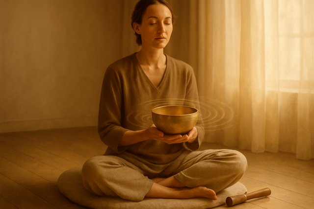 How to Meditate with a Singing Bowl?